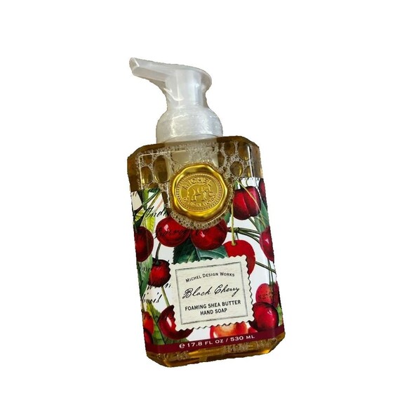 New Michel Design Works Foaming Hand Soap, 17.8-Ounce, Black Cherry - Picture 1 of 3